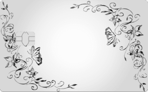 Floral - 4 | Metal Card