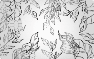 Floral - 5 | Metal Card