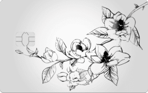 Floral - 3 | Metal Card