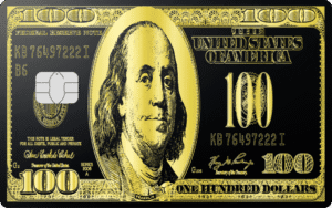 100 Dolar | Metal Card